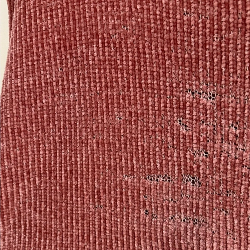Aerie Warm Brick Red Sweater